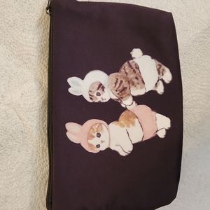 NEW- Cosmetic Bag, Storage Bag - Cats